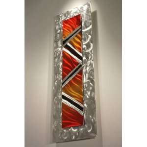  Abstract Metal Wall Art Sculpture, Design by Wilmos Kovacs 