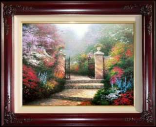 200 Victorian Garden 24x30 A/P Framed Limited Edition Thomas 