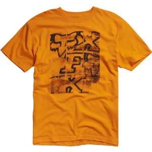   Youth Boys Short Sleeve Sports Wear Shirt   Day Glo Orange / Small