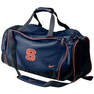  Nike Syracuse Orange Navy Blue Brasilia Duffel Bag: Sports 