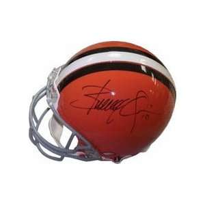 Brady Quinn Autographed Cleveland Browns Full Size Football Helmet