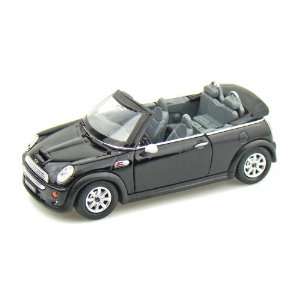 Mini Cooper S Convertible 1/28 Black : Toys & Games : 