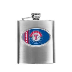    Simran HFMLB Rangers Texas Rangers Hip Flask