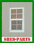 SHED WINDOW PLAYHOUSE BARN STORAGE BUILDING BUILD SMALL GLASS 14X27 