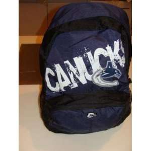  NHL Vancouver Canucks Hockey Bag Backpack Carry On NWT 