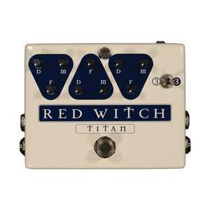  Red Witch Analog Titan Delay Pedal Musical Instruments
