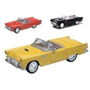  Set of 4   1956 Ford Thunderbird Convertible 1/24: Toys 