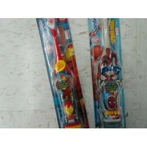  Iron Man Toothbrush and Spiderman Toothbrush Health 