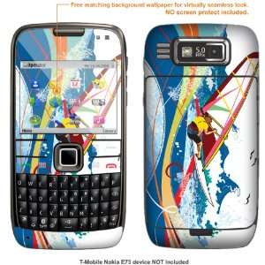   Sticker for T Mobile Nokia E73 Mode case cover E73 280: Electronics