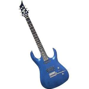  U.S. Blues SL350 Solara Electric Guitar ( Blue ) Musical 