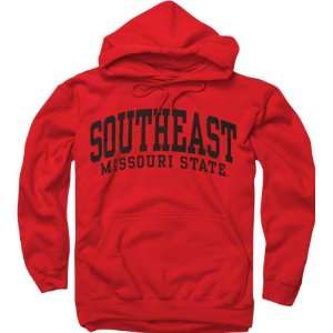   Southeast Missouri State Indians Red Arch Hooded Sweatshirt Sports