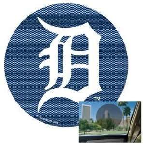 Detroit Tigers 12 Perforated Auto Decal  Sports 