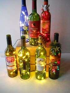 Unique & Custom Wine Bottle Lamp/Lights  