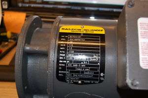 Baldor Electric motor .08 HP 1725 RPM NEW 115 volt ph 1  