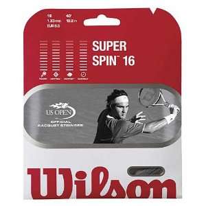 Wilson Super Spin String 16 Yellow:  Sports & Outdoors