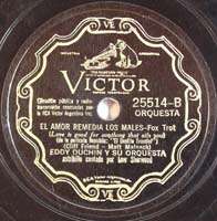 EDDY DUCHIN Argentine Scroll Victor 25514 78 RPM  