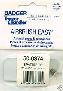 Airbrush Tips   Badger   50 0374   Models 100, 150, 200  