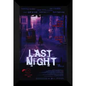  Last Night 27x40 FRAMED Movie Poster   Style A   1998 