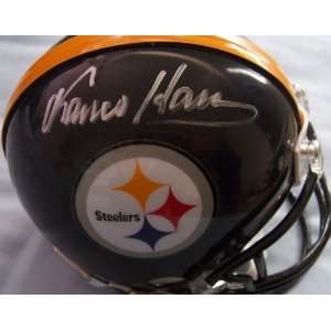  Franco Harris autographed Pittsburgh Steelers mini helmet 