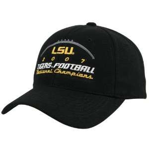  LSU Tigers 2007 National Champions Arrival Hat: Sports 