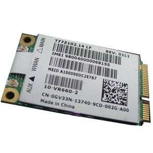 Dell Gobi2000 UN2420 2G 3G WWAN Wireless Card GPS 5620  