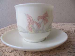 Arcopal China Diana Cup & Saucer France Discontinued  