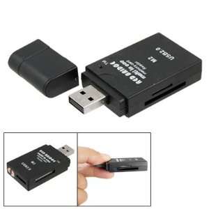  Gino USB 2.0 Black Shell Multi in 1 Memory Card Reader for 