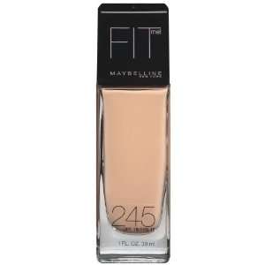  Maybelline New York Fit Me Foundation, 245 Medium Beige 