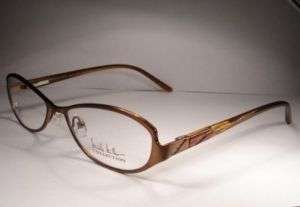 NICOLE MILLER Women Eyeglass Eyewear CONDESA brown fram  