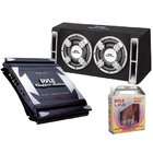 Pyle Great Amplifier/Subwoofer/Installation Package for Car/Truck/SUV 