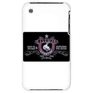 iPhone 3G Hard Case Cowgirl Country Wild and Untamed  Artsmith Inc 
