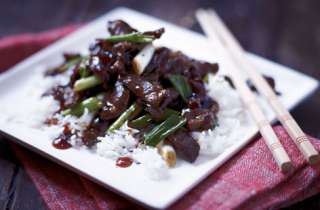 Home  Recipes  Beef, ginger and spring onion stir fry recipe