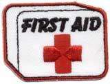 Girl Boy Cub FIRST AID KIT Red Cross Fun Patches Crests Badges SCOUTS 