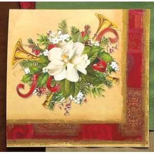  Holiday Tradition 3 Ply Beverage Napkins: Kitchen & Dining