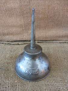 Vintage Ford Oil Can > Antique Oiler Auto Tractor Fordson Farm Gas 