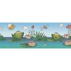 Brewster Home Fashions Kidding Around Frog Wall Border