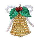   Create Your Own Miyuki Mascot Bead Charm Christmas Ornament Kit   Bell