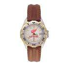 Logo Art Detroit Red Wings NHL All Star Ladies Leather Strap Watch