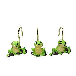 Leaping Frogs Shower Curtain Hooks  Colormate Bed & Bath Bath 
