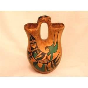 Hopi Indian Style Wedding Vase 8  Rainbird (155)