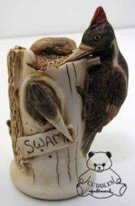 Love Shack Ivory Billed Woodpecker Harmony Kingdom Animal Box Figurine 