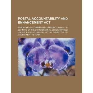  Postal Accountability and Enhancement Act report (to 