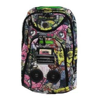  Loop NYC Audio Couture Graffiti Skinny backPack With 