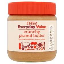 Tesco Everyday Value Crunchy Peanut Butter 340G   Groceries   Tesco 