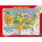 World Kids Toy USA States & Capitals 10 Piece Wooden Puzzle
