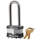 Master Lock Laminated No. 1 Long Shackle Padlock 1KALJ 2734