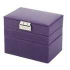 Stackers by LC Designs Purple mini Stackers Jewelry Box Storage for 