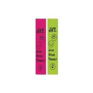  Ribbon 2 Joy Jesus Others Yourself Pack of 10 Pet 
