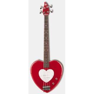    scale Bass Guitar   Red Hot Red   Left Handed Musical Instruments