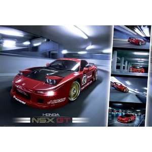  Honda NSX GT Sports Car Poster 24 x 36 inches